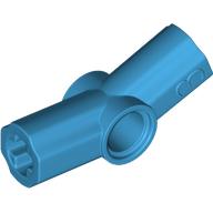 Lego Technic Axle and Pin Connector Angled #3 - 157.5° / Dark Azure