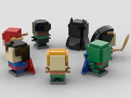 Minibrickheadz - JLA