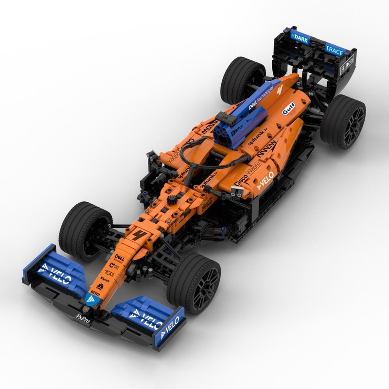 Lego McLaren F1 MCL35M (8386 Base) 1:10 Scale