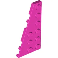 Wedge Plate 6 x 3 Left / Dark Pink