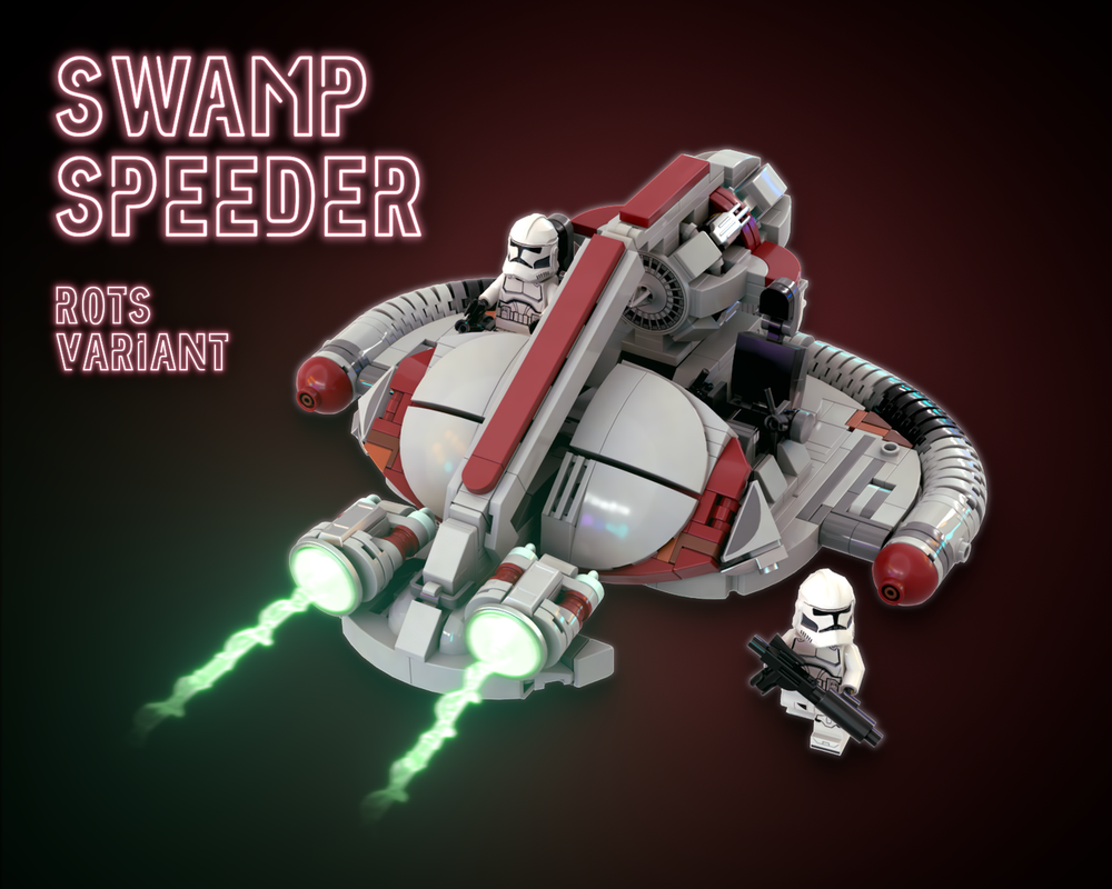 Lego Swamp Speeder - ROTS Variant