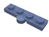 Hinge Plate 1 x 4 Swivel Top / Base - Solid Clip [Complete Assembly] / Sand Blue