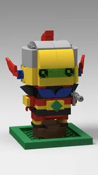 ACTARUS/DUKE FLEED Grendizer Mini Brickheadz