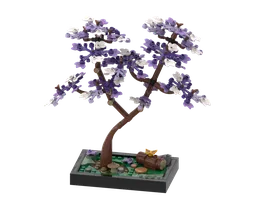 Blossomed Jacaranda Tree: Diorama