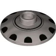 Dish 2 x 2 Inverted [Radar] with Hubcap Print