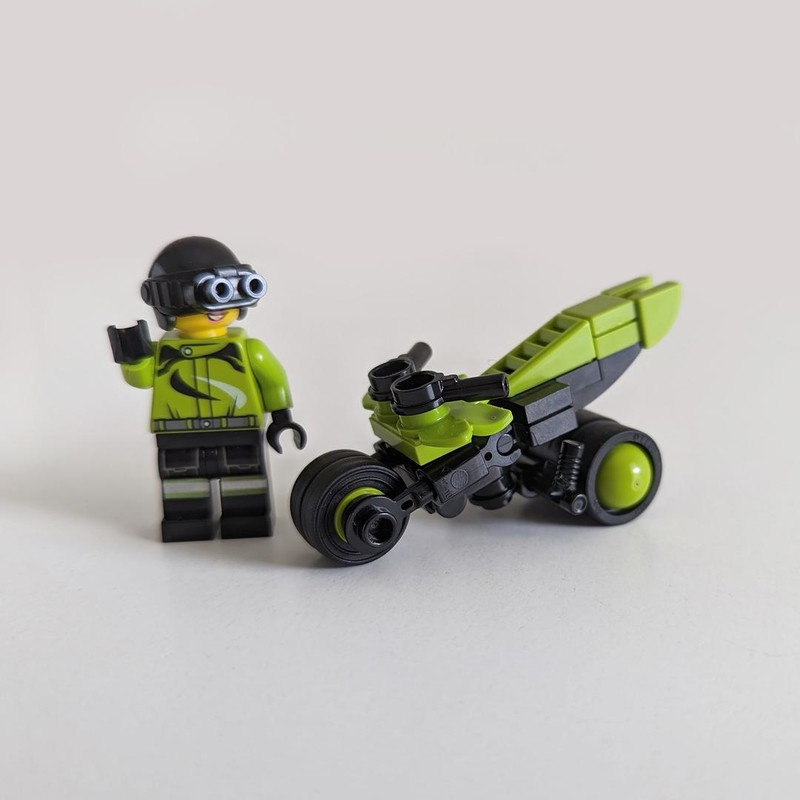 Lego Cyberpunk motorbike 2