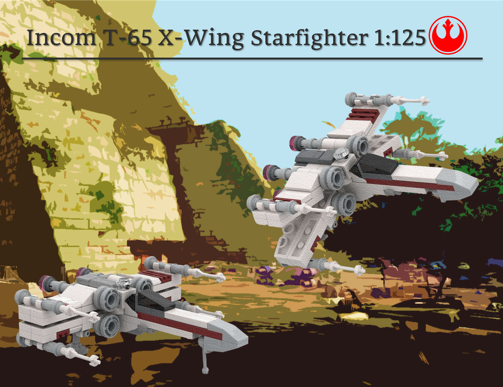 Lego Incom Rebel T-65 X wing