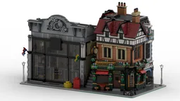 Tudor Corner Extension with Interior
