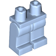 Lego Hips and Bright Light Blue Legs / Bright Light Blue