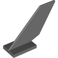 Lego Tail Shuttle / Dark Bluish Gray