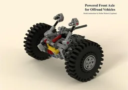 Powered Front Axle for Offroad Vehicles