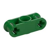 Technic Axle and Pin Connector Perpendicular 3L with Centre Pin Hole / Green