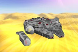 An amateur Millennium Falcon