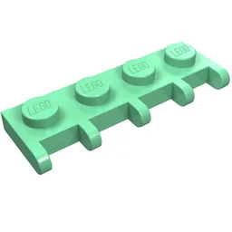 Hinge Vehicle Roof Holder 1 x 4 / Medium Green