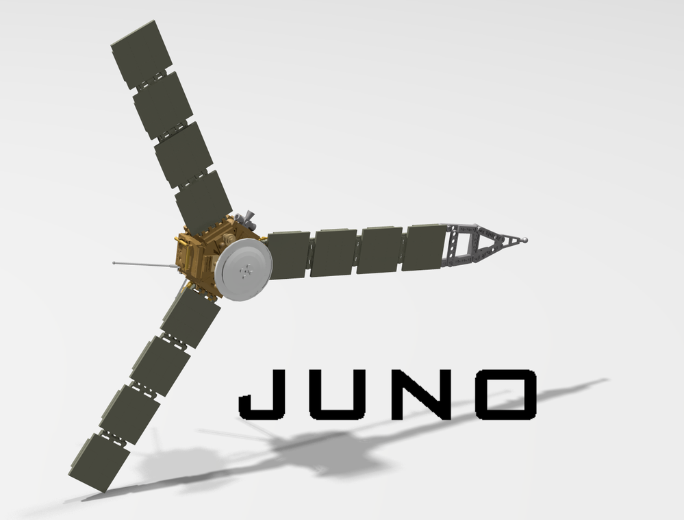 Lego Juno Space Probe
