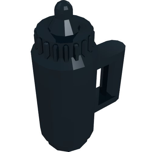 Lego Belville / Scala, Equipment Baby Bottle / Water Bottle / Black