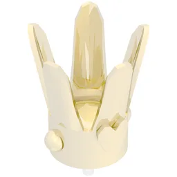 Belville, Headwear, Crown Small / Chrome Gold