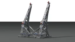 Efferman's Vertical Stand for Millennium Falcon 75192