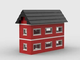 Schoolhouse Town Plan Style