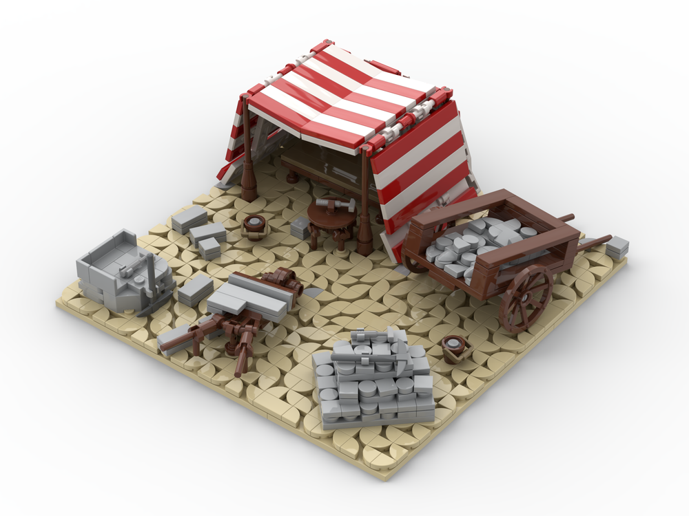 Lego Age of Empires - Mining Camp (Middle Eastern)