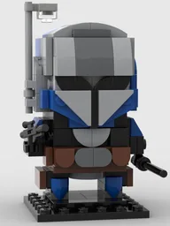 Bo-Katan Kryze Brickhead MOC