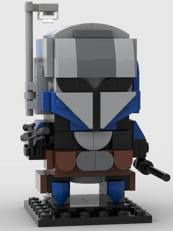 Lego Bo-Katan Kryze Brickhead MOC