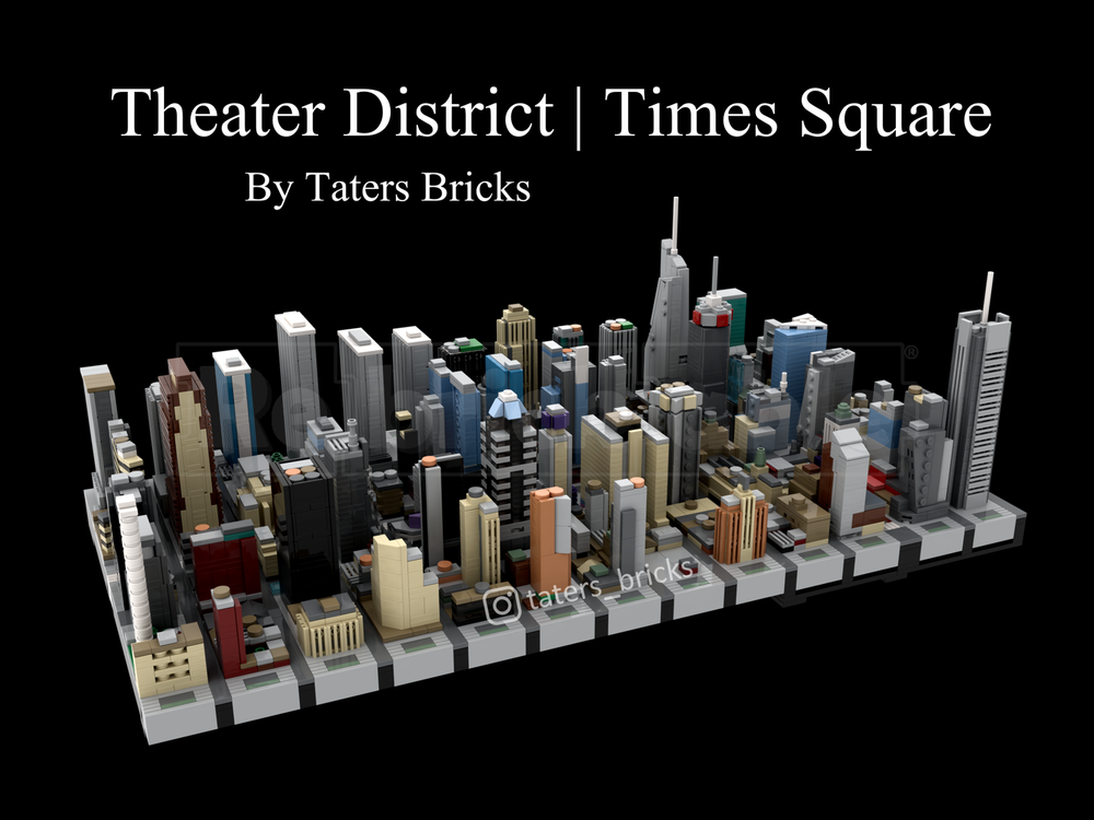 Lego Theater District | Times Square - NYC