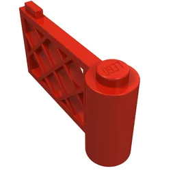 Fence Gate 1 x 4 x 2 / Red