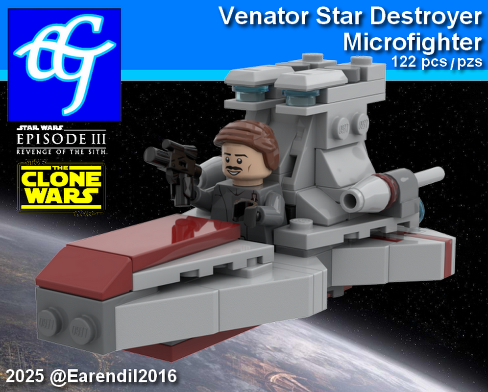 Lego Venator Star Destroyer Microfighter