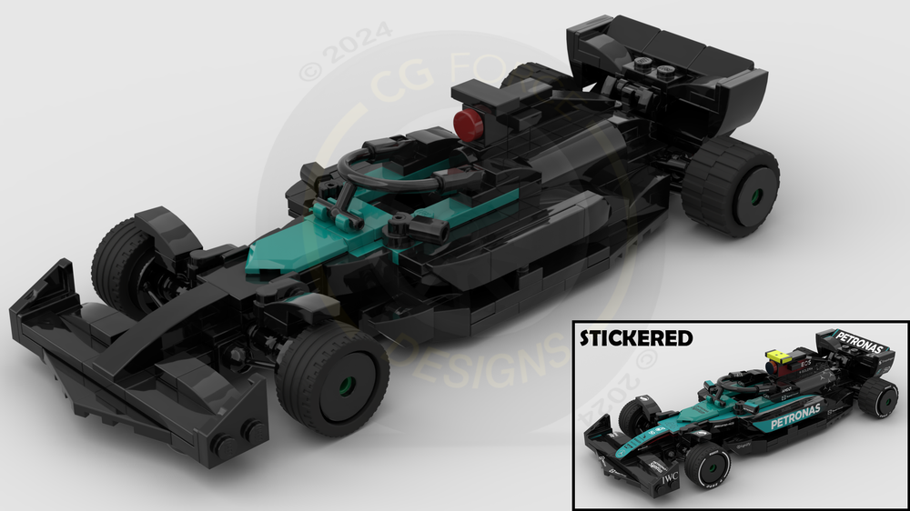 Lego F1 Mercedes W15 - Singapore