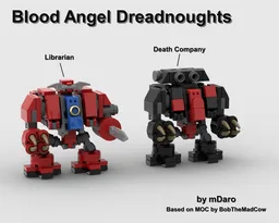 Blood Angel Dreadnoughts