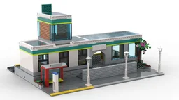 Modular Train station