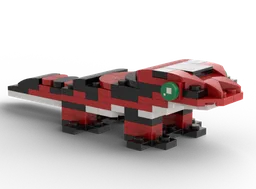 Red and Black Gecko
