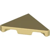 Tile 45° Cut 2 x 2 (Triangle) / Tan