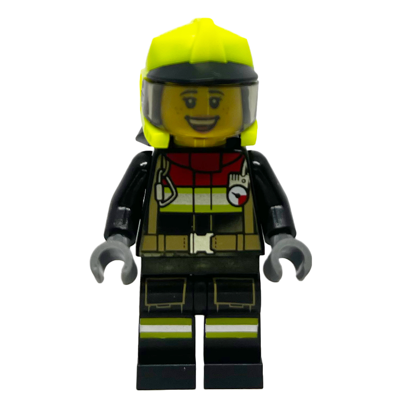 Lego Feldman, Vibrant Yellow Helmet