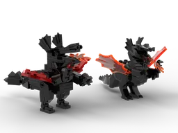 brick built classic dragon