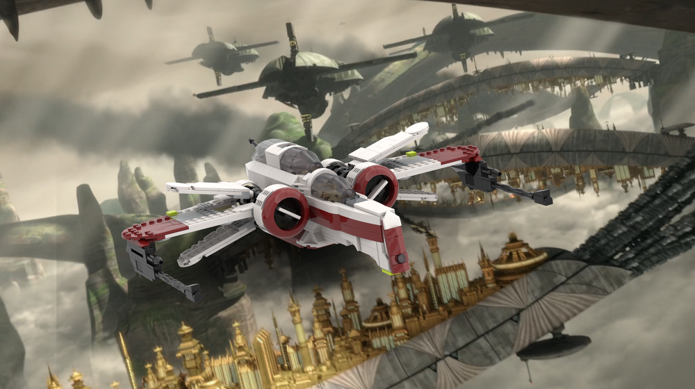 Lego ARC-170 Starfighter 75402 MOD