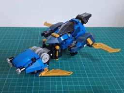LEGO 71765 Upgraded Ninja Ultra Combo Mech - Part 6 Nya's Hydro Blaster Instructions v1 1.0