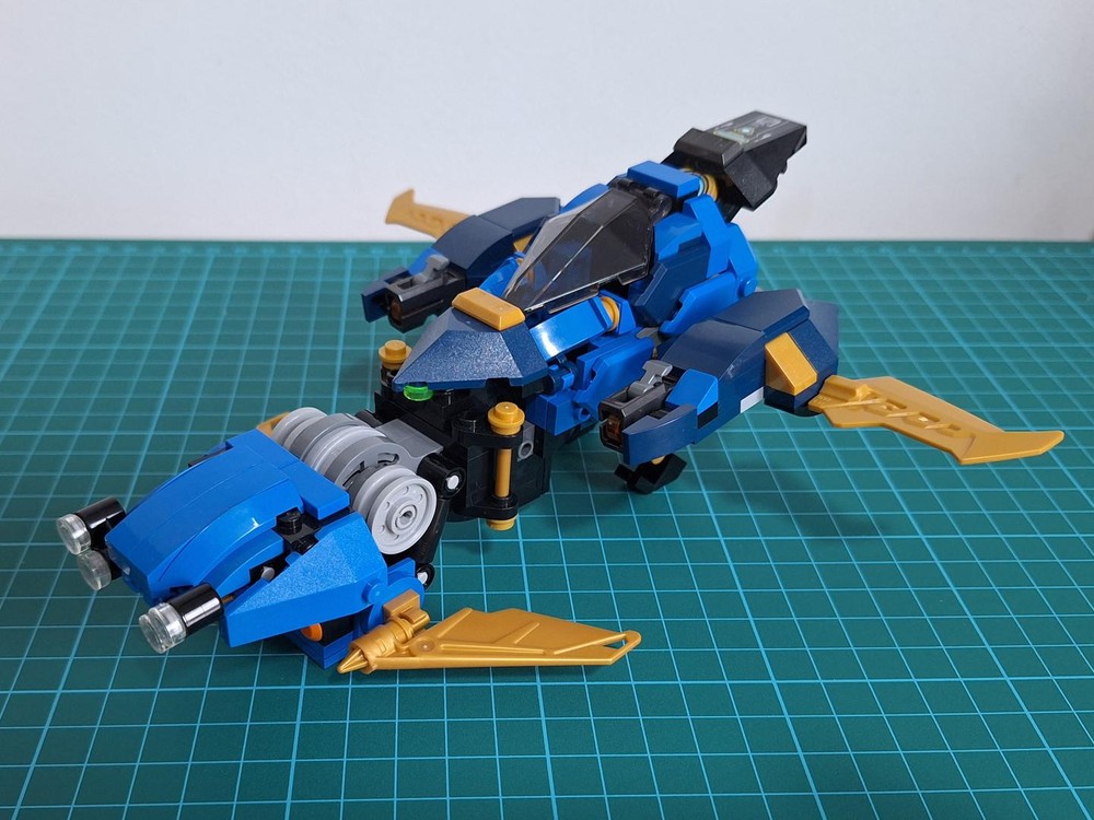 LEGO 71765 Upgraded Ninja Ultra Combo Mech - Part 6 Nya's Hydro Blaster Instructions v1 1.0