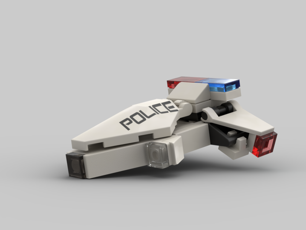 Lego Futuristic Police Drone