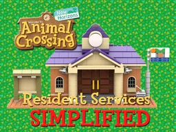 Animal Crossing Resident Services Facade SIMPLIFIED