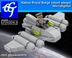 Royal Barge Microfighter (short wings)
