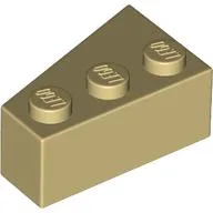 Brick Wedged, Angled 3 x 2 Right / Tan