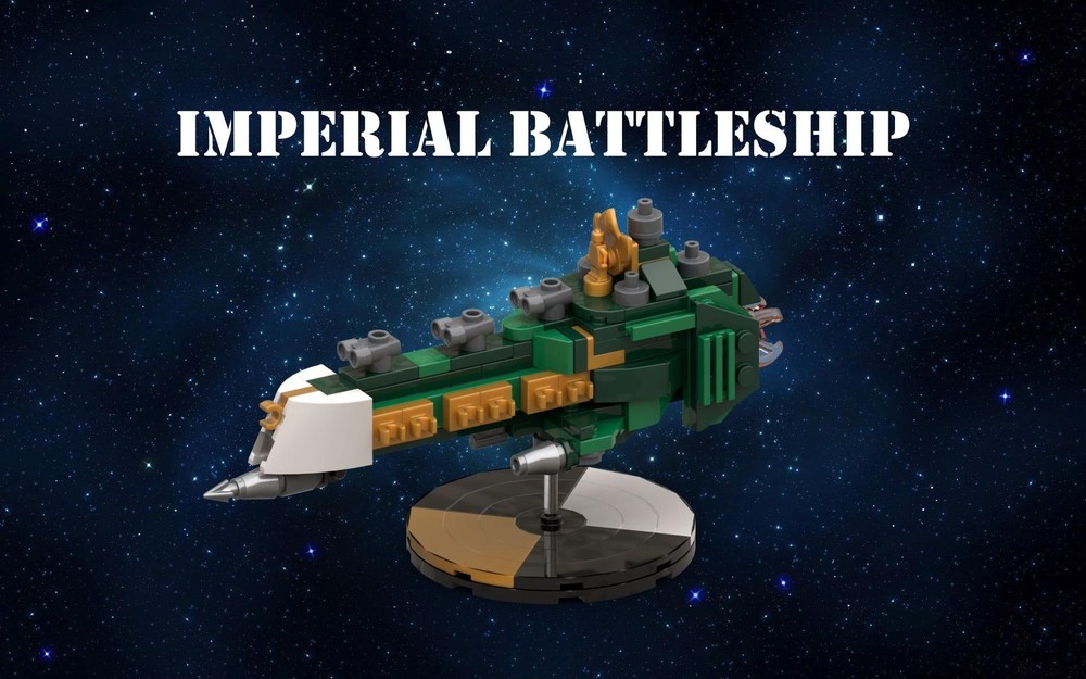 Lego Imperium - Battleship / Gothic Colour Scheme (Tabletop Scale)