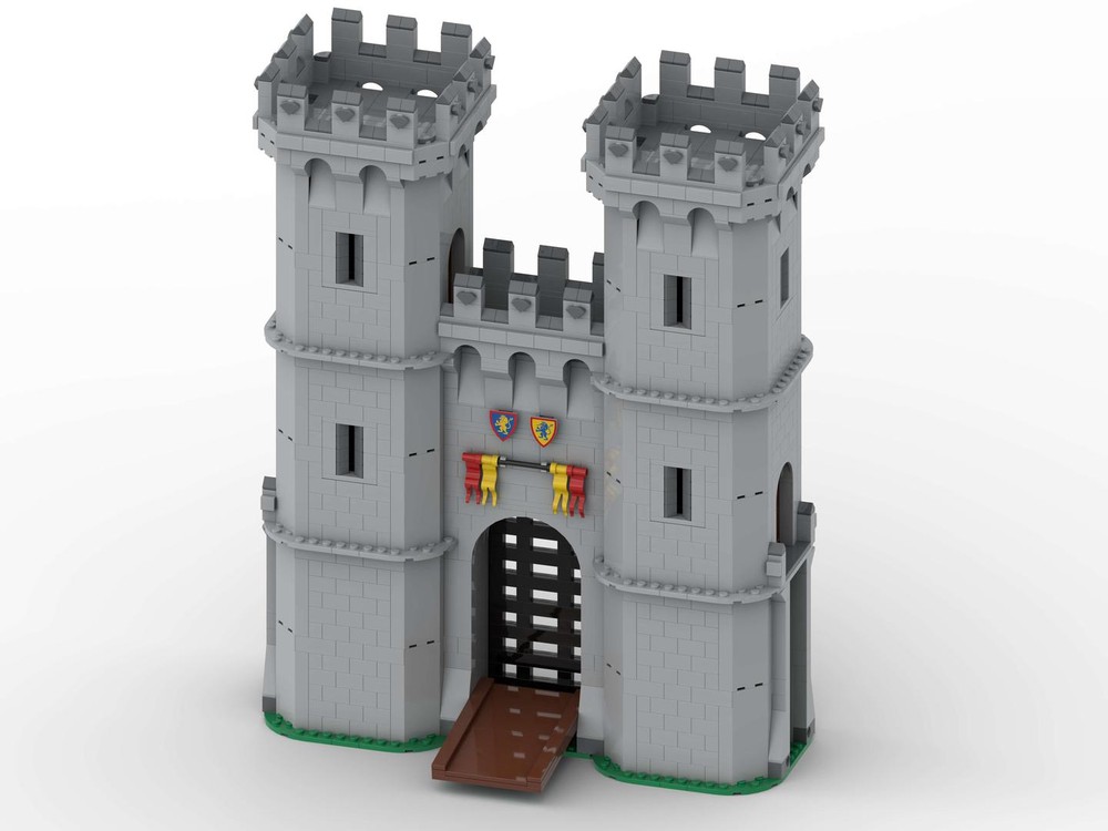 Lego Modular Castle Gatehouse