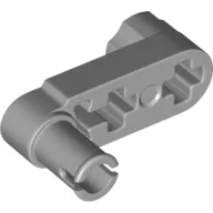 Technic Beam 3 x 0.5 Liftarm with Boss and Blocked, Squared Pin Hole / Light Bluish Gray