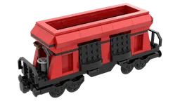 Simple Hopper Railway Car