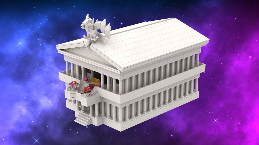 Lego Arles Temple - Saint Seiya