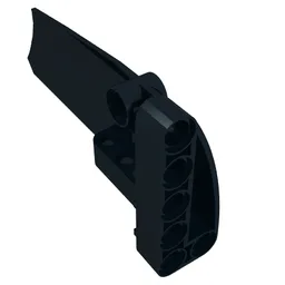 Technic Panel Fairing #17 Large Smooth, Side A / Black