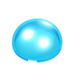 Dome Hemisphere 4 x 4 / Trans-Light Blue